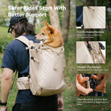 Dog Carrier Backpacks Dog Rucksack Dog Bike Carrier  - Urban Roaming