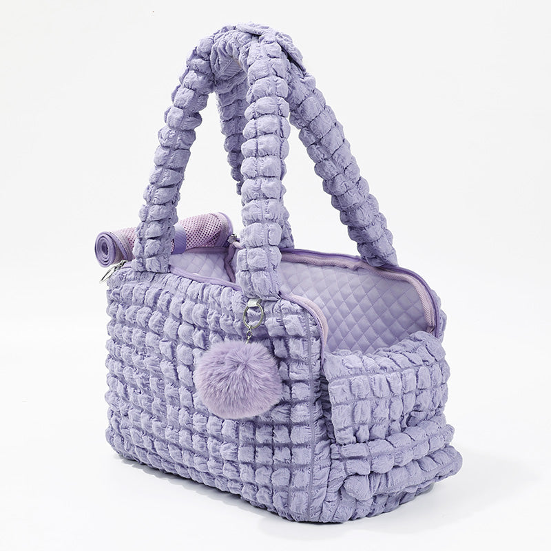 Trendy Cozy Lightweight Cat Carrier Breathable Detachable Pet Carrier Shoulder Bag
