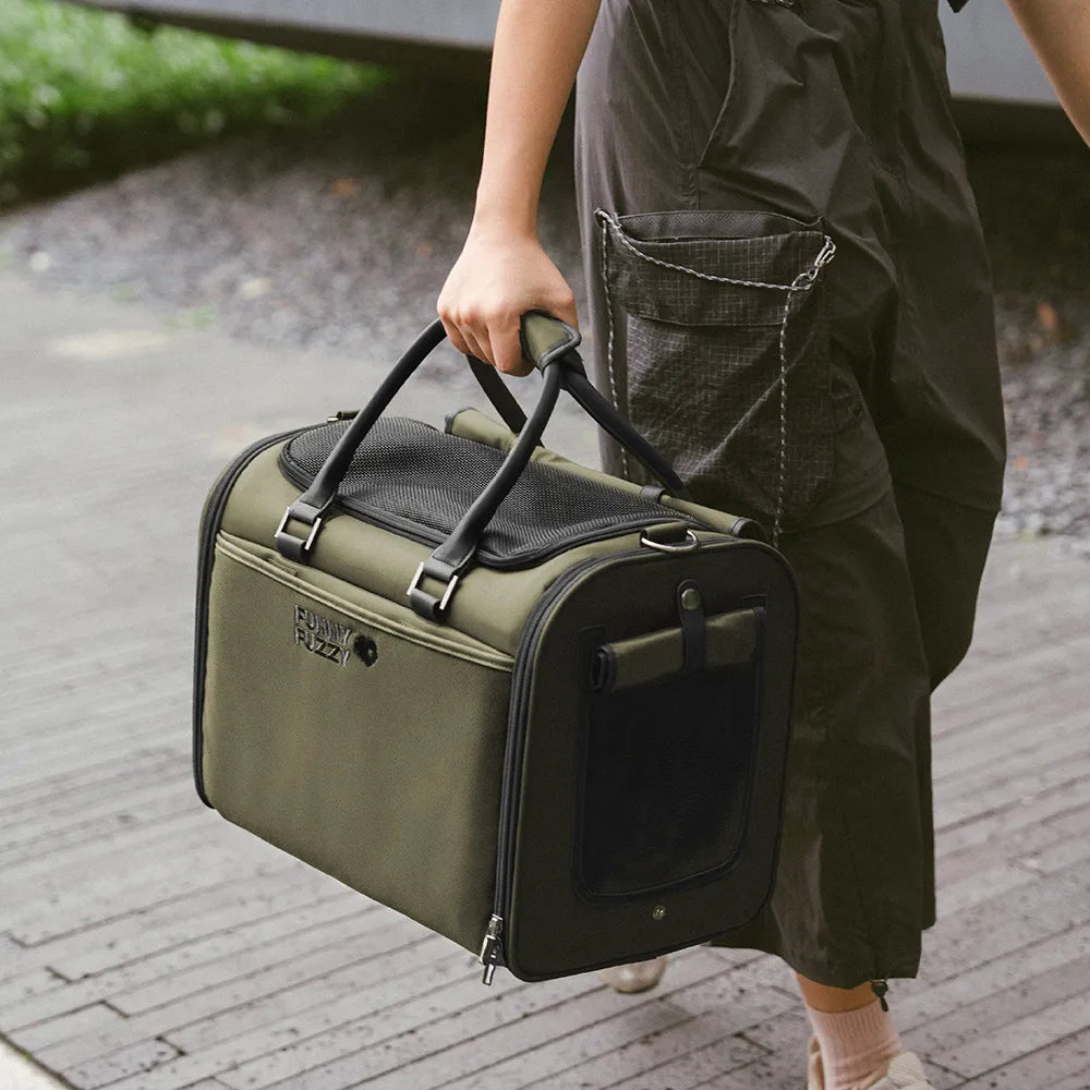 Dog Carrier Airline Approved Soft-Sided Pet Carrier for Cats - Urban Roaming