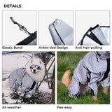 Reflective All-weather Waterproof Cool Dog Accessories Rain Coat