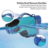 Dog Life Jacket with Detachable Chin Support