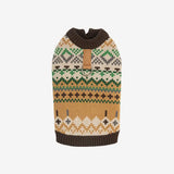 Fair Isle Vintage Pattern Dachshund And Small To Medium-Sized Dog Sweater
