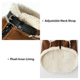 Retro Suede Dog Vest For Small Dogs