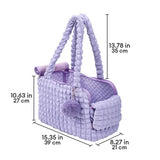 Trendy Cozy Lightweight Cat Carrier Breathable Detachable Pet Carrier Shoulder Bag
