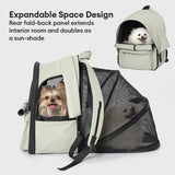 Outdoor Travel Expandable Breathable Cat Carrier Backpack with Sunshade